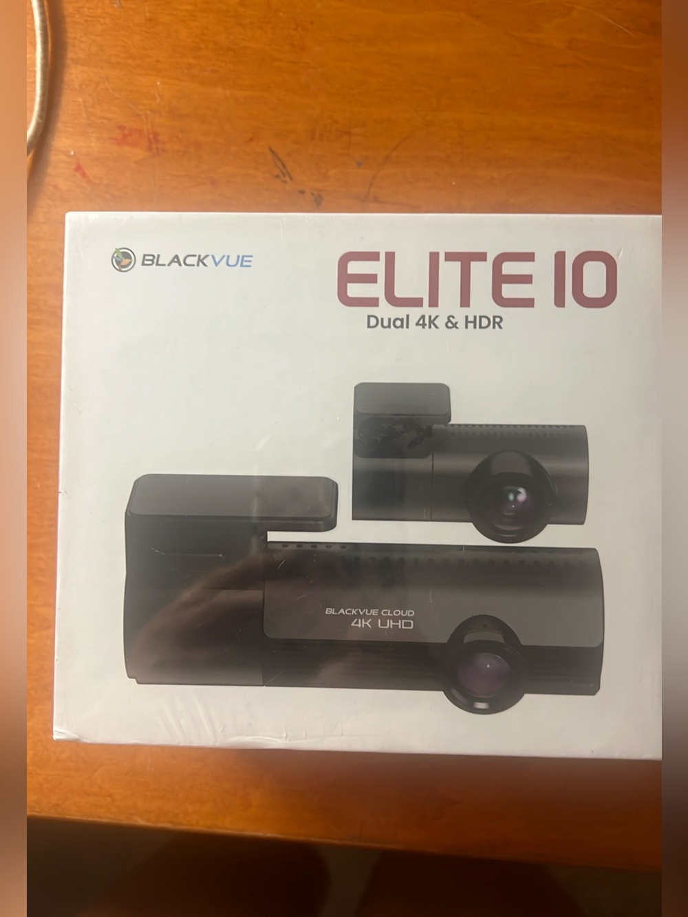 Black ELITE 10 Dual 4K & HDR Dash Camera - Black